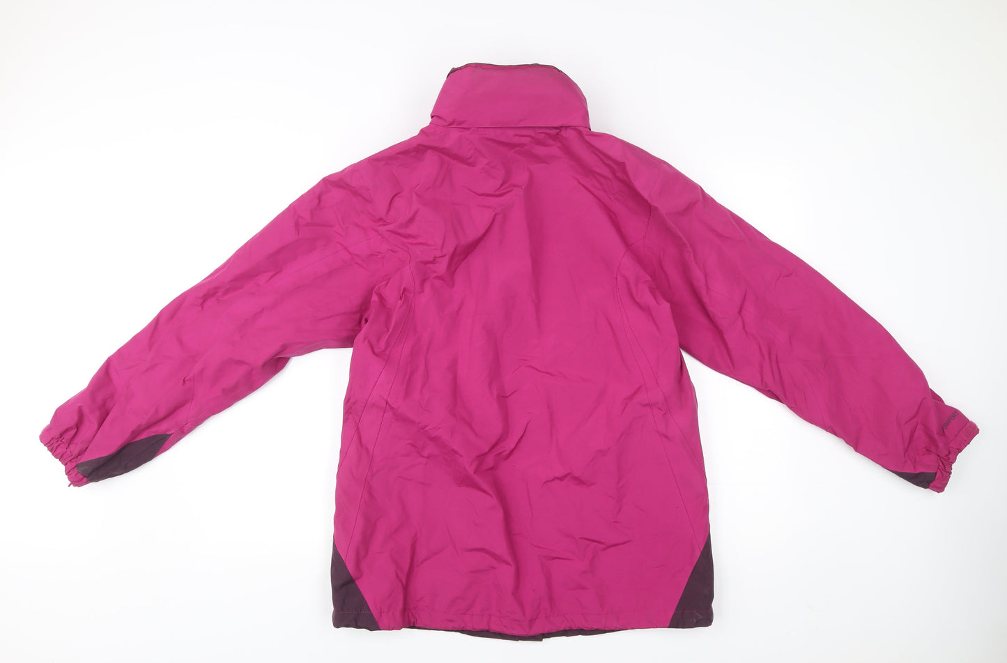 Regatta Women’s Pink Waterproof Rain Jacket Size 14 Hooded Outdoor Coat