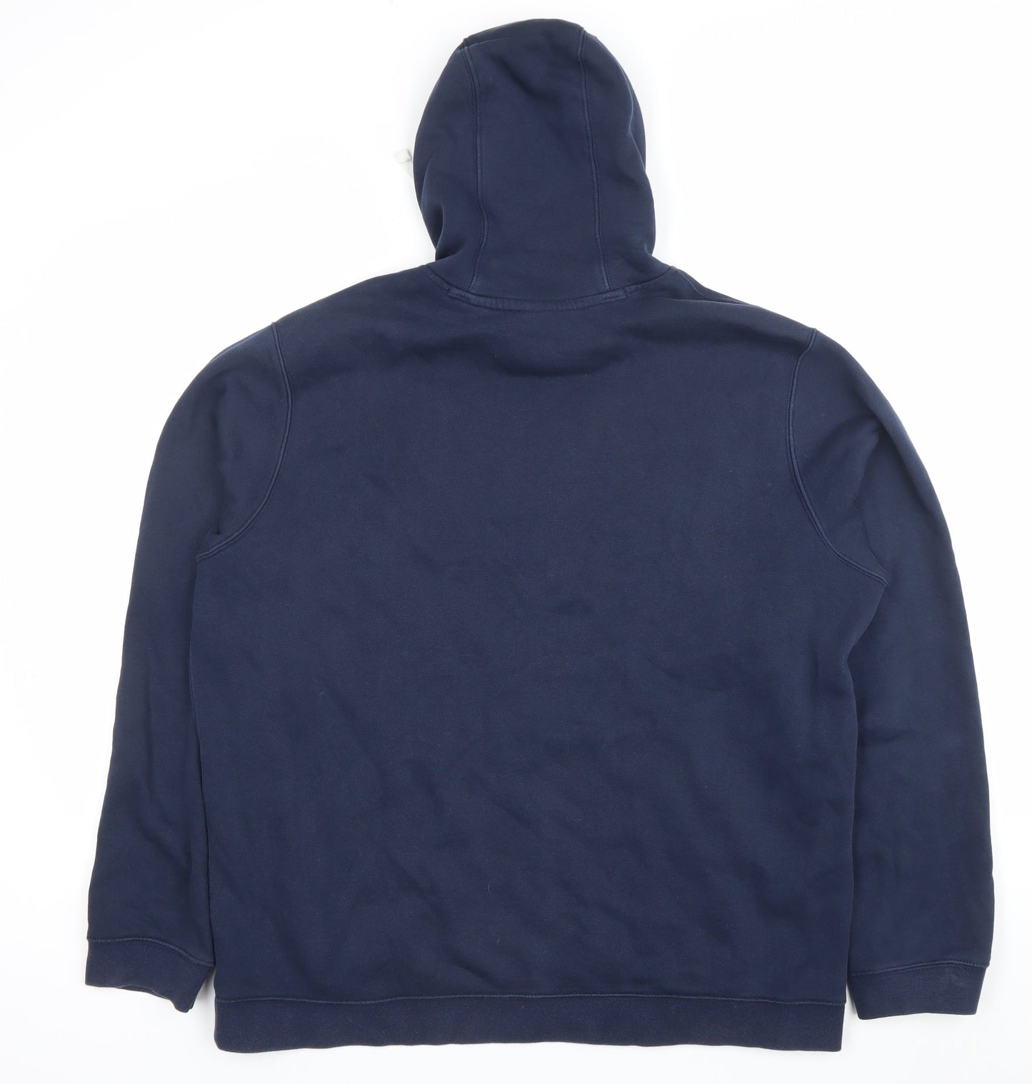 Nike Mens Blue XL Pullover Hoodie Sweatshirt with Logo Pocket