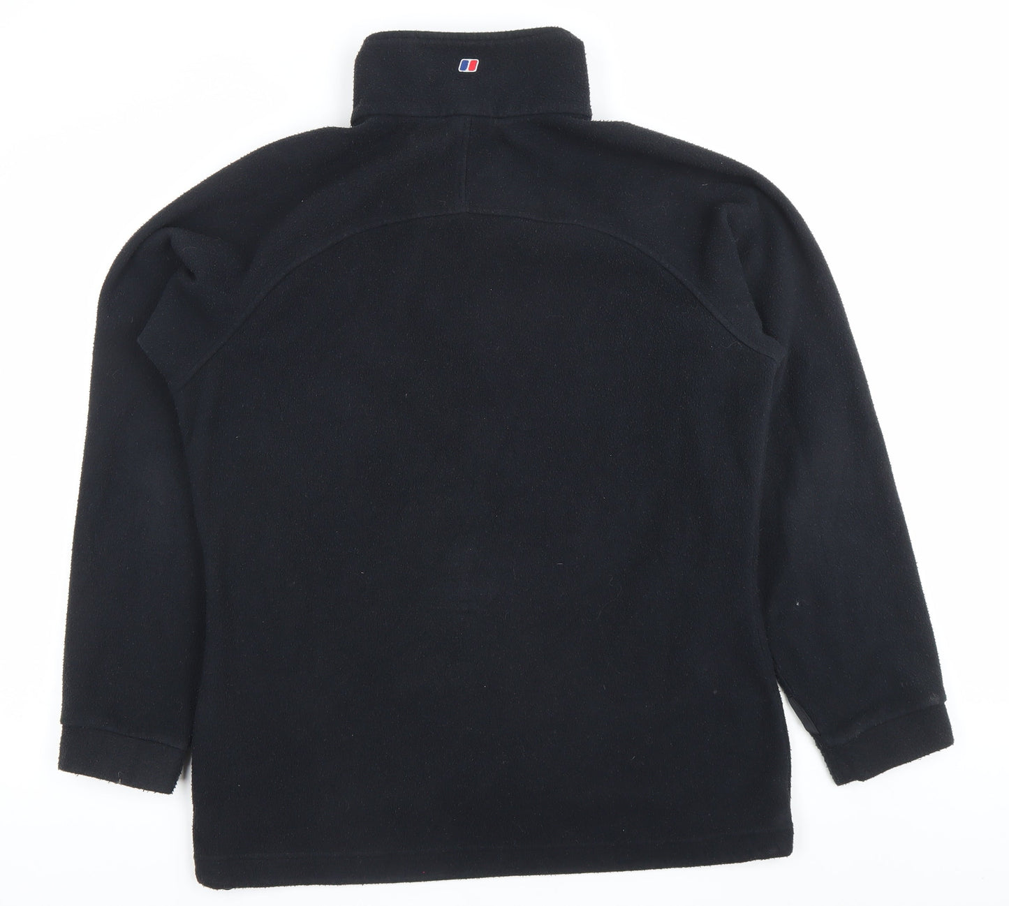 Berghaus Womens Black Fleece Jacket Size 18 Full Zip Outdoor
