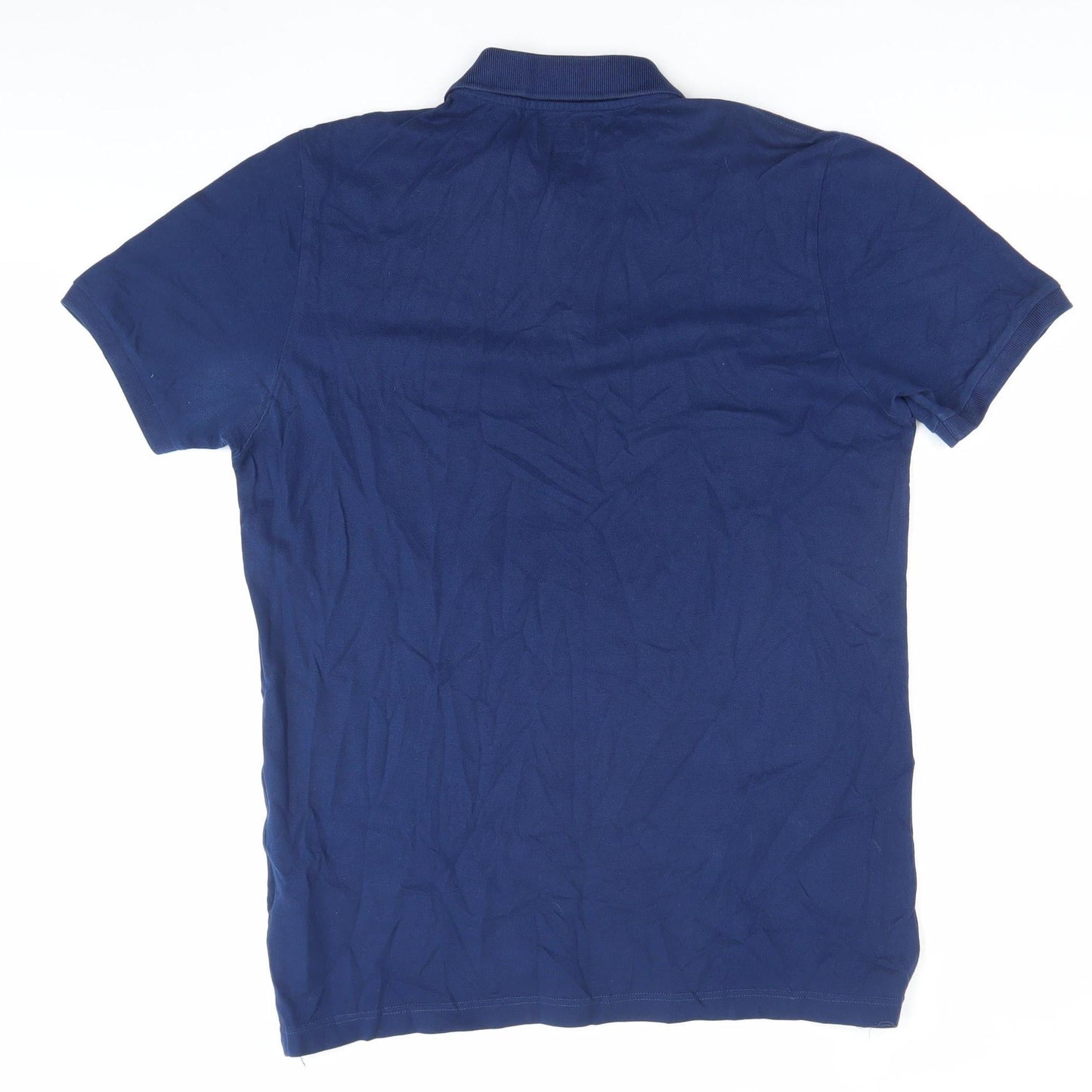 Gant Men’s Blue XL Cotton Polo Shirt Short Sleeve Casual
