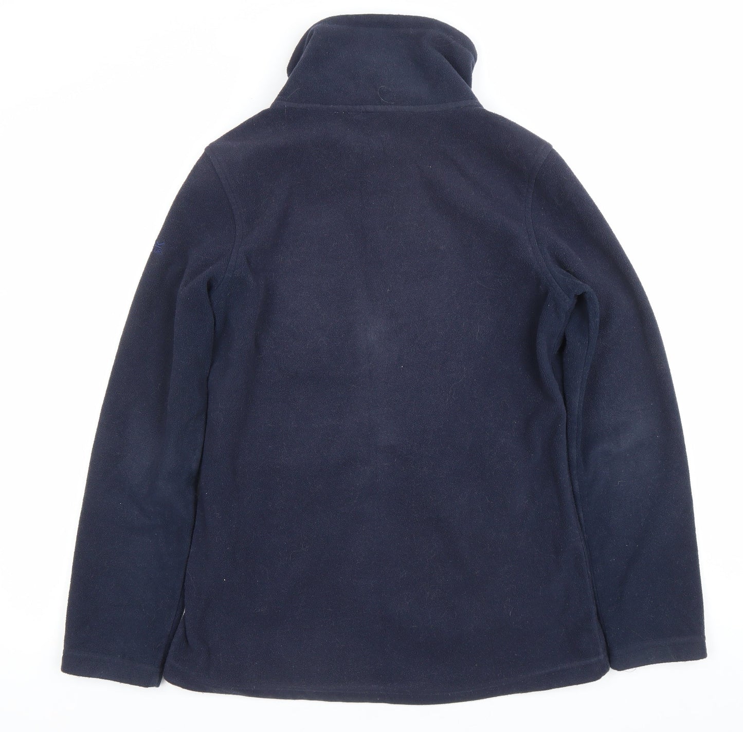 Regatta Womens Blue Fleece Jacket Size 10 Full Zip Outdoor