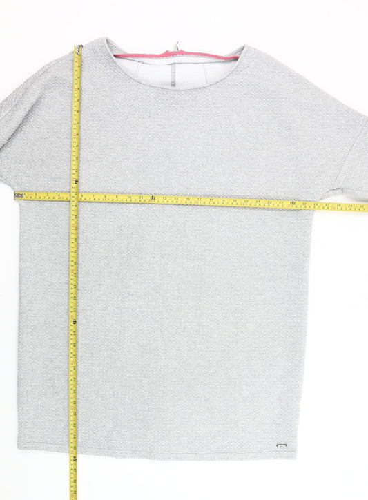 Joules Women’s Grey Shift Dress Size 20 3/4 Sleeve Boat Neck