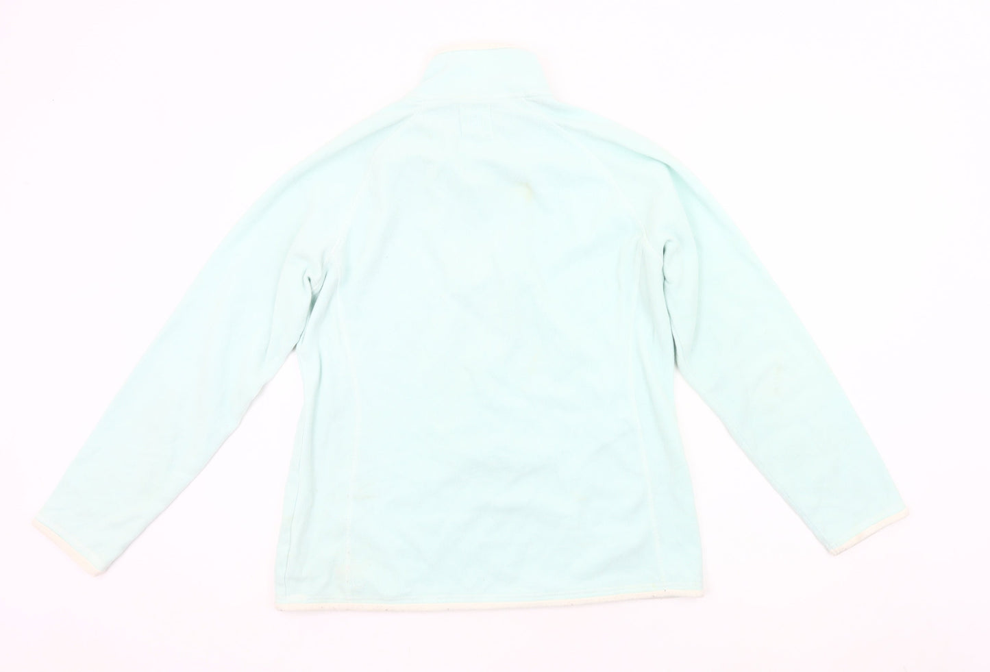 Mountain Warehouse Women’s Blue Fleece Sweatshirt UK 14 1/2 Zip