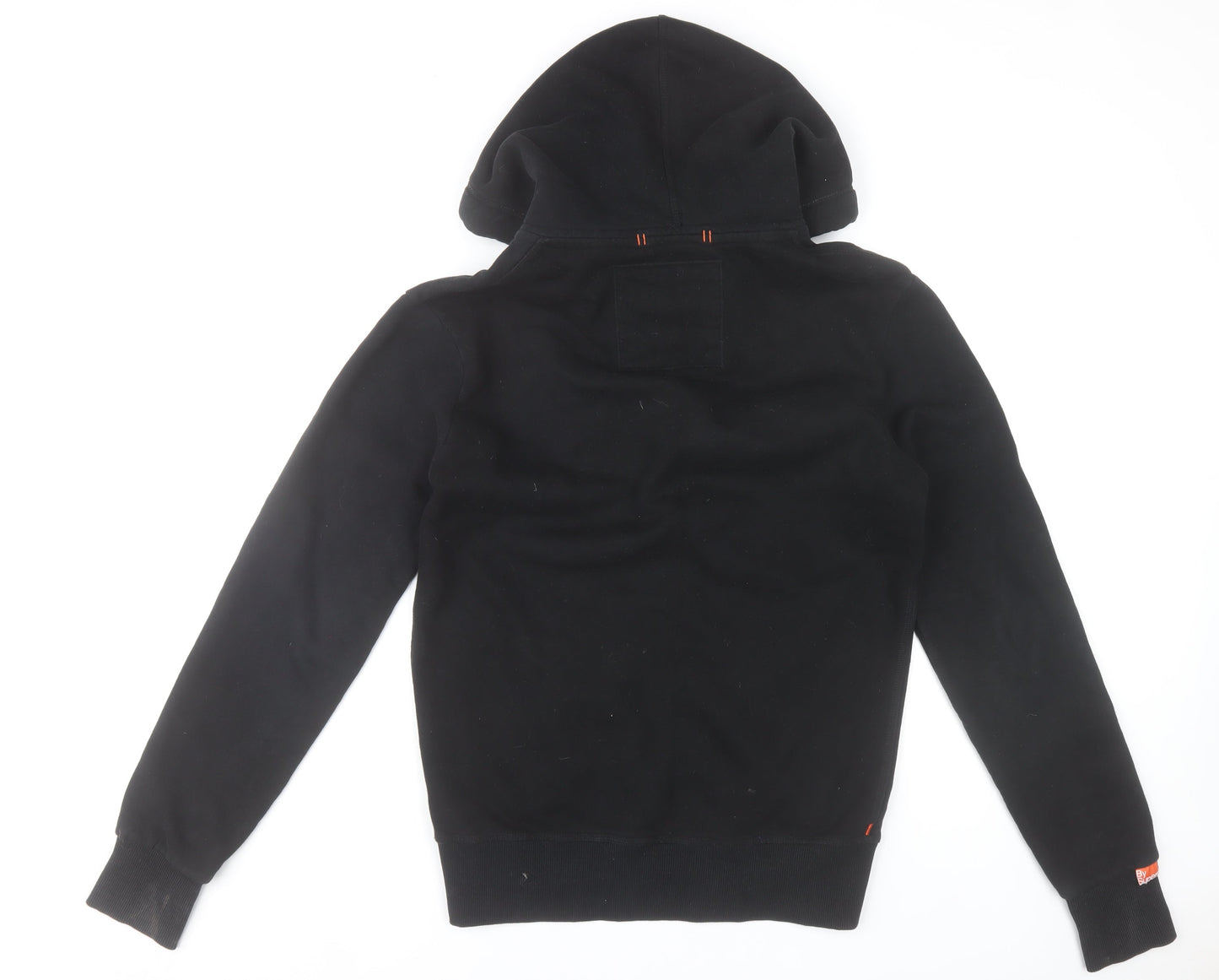 Superdry Men’s Black Medium Hooded Full Zip Jacket Hoodie