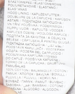 Puma Boys Grey Full Zip Hoodie 11-12 Years Regular Fit Casual Sportswear