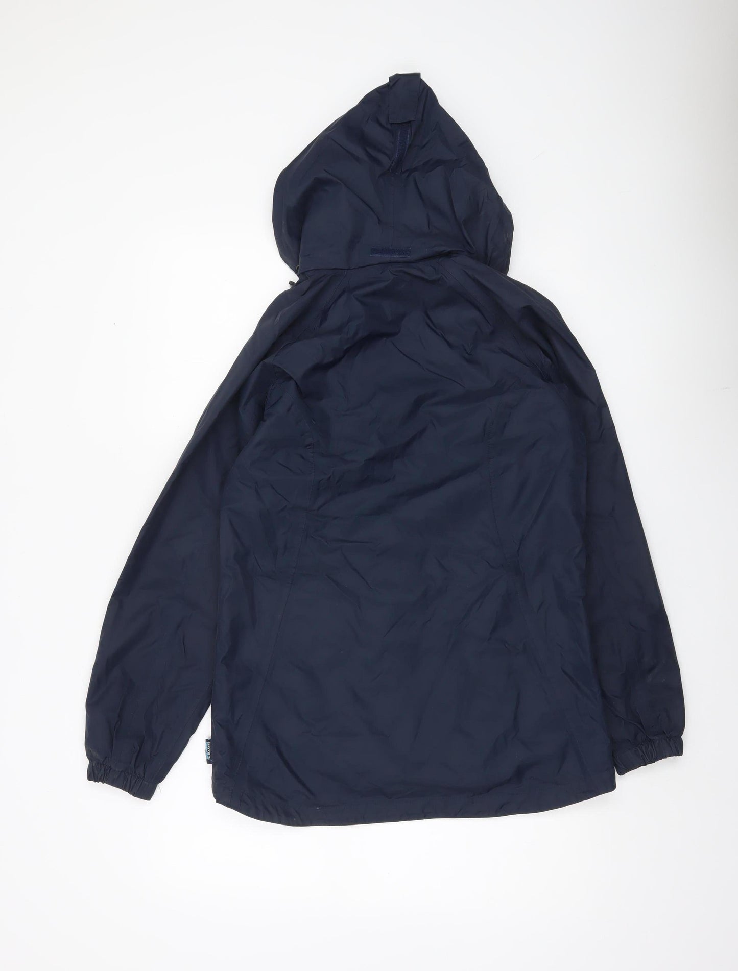 Regatta Womens Blue Size 8 Waterproof Hooded Rain Coat Jacket