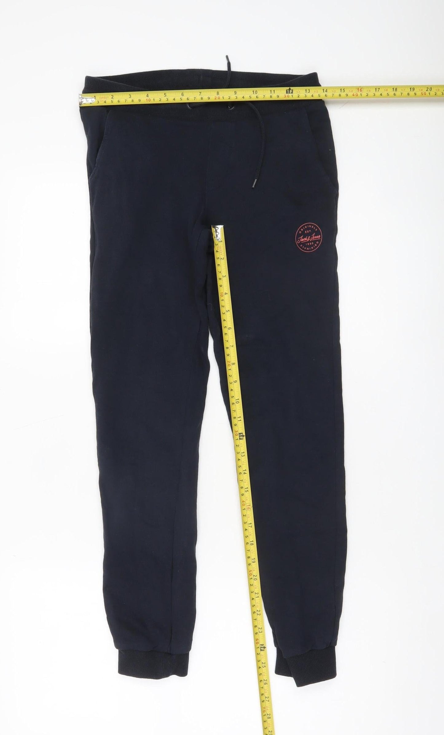 Jack & Jones Unisex Kids Blue Jogger Sweatpants 12 Years Cotton