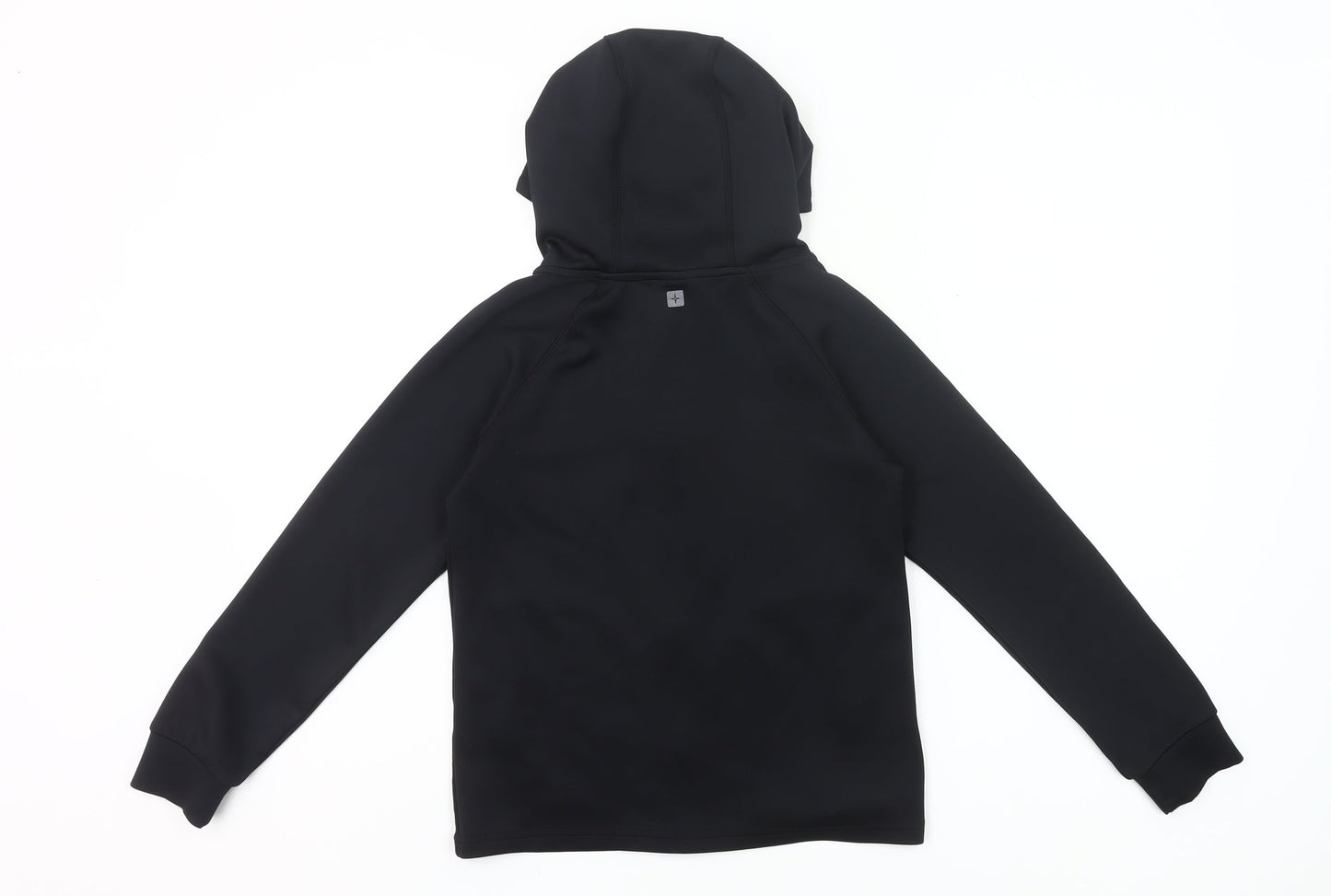Mountain Warehouse Boys Black 9-10Y Full Zip Hoodie with Pockets