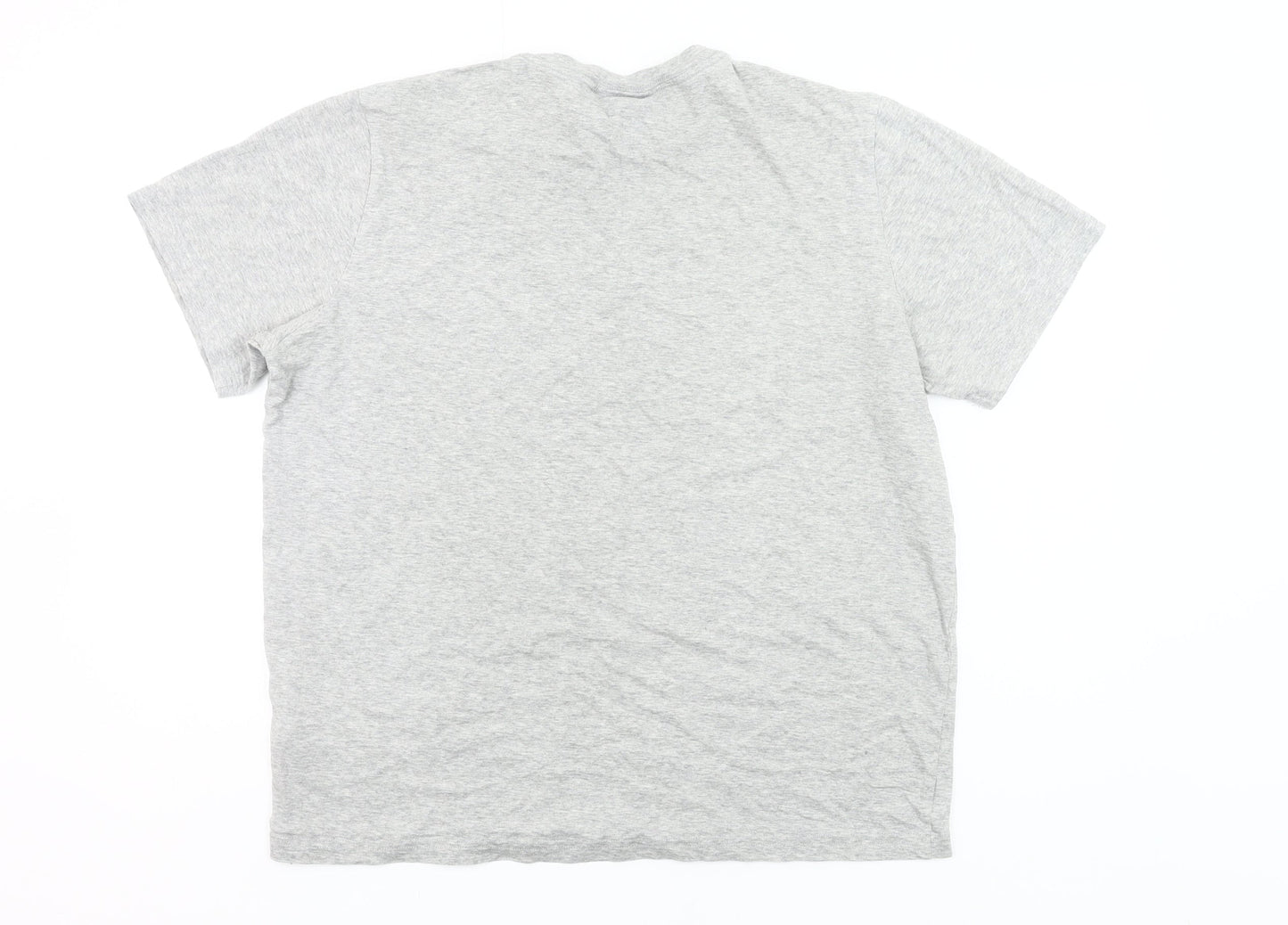 Paul Smith Mens Grey Dinosaur Graphic Cotton T-Shirt Size L