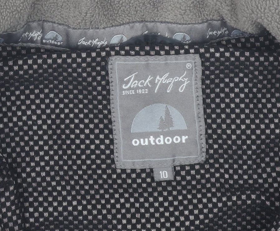 Jack Murphy Mens Grey Fleece Bodywarmer Waistcoat Size S Outdoor Hiking