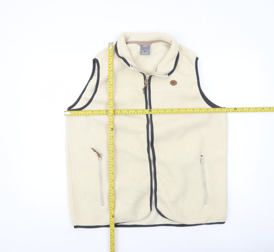 Trespass Women’s Beige Fleece Waistcoat Bodywarmer UK 18 2XL