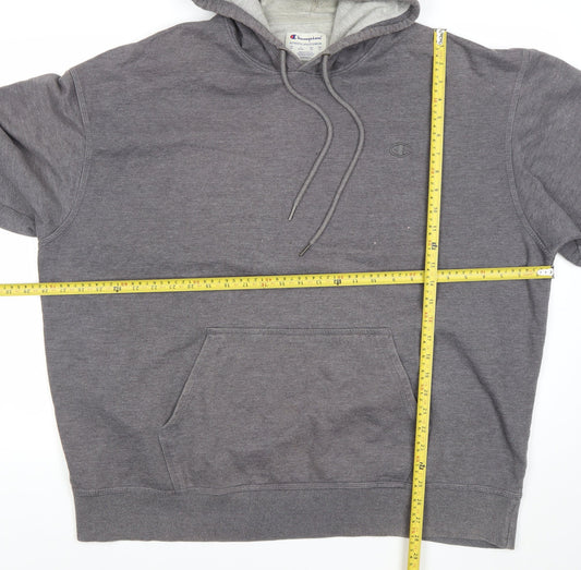 Champion Men’s Grey 2XL Pullover Hoodie Authentic Athleticwear