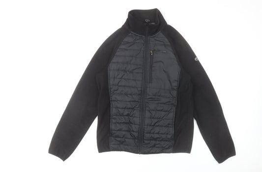 Craghoppers Men's Black S Full Zip Fleece Jacket Outdoor Hiking