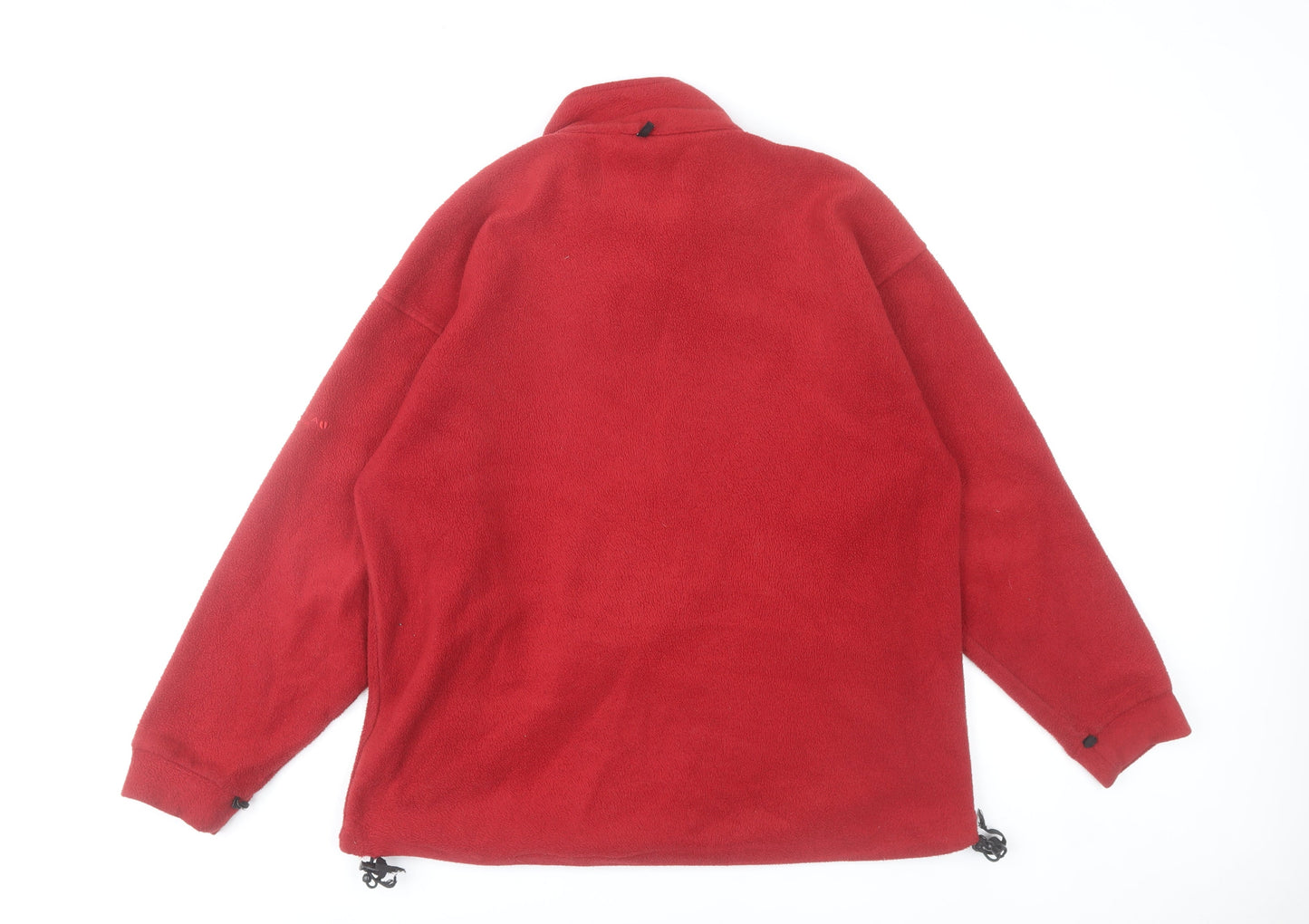 Regatta Womens Red Fleece Jacket UK 14 Full Zip Outdoor Coat