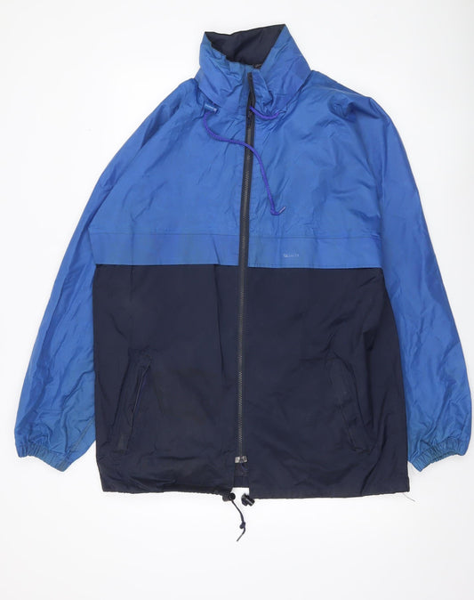 Regatta Men’s Blue Waterproof Rain Jacket Coat M Outdoor Hiking
