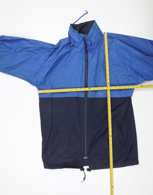 Regatta Men’s Blue Waterproof Rain Jacket Coat M Outdoor Hiking