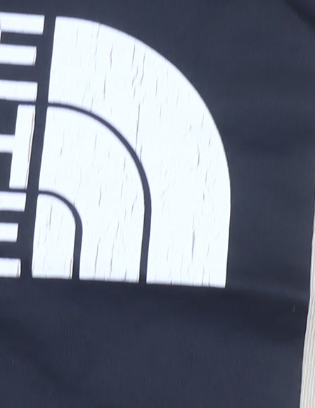 The North Face Boys Beige Graphic Logo Cotton T-Shirt Size L Youth