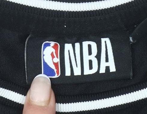 NBA Boys Black Los Angeles Lakers James 23 Basketball T-Shirt 12-13 Yrs