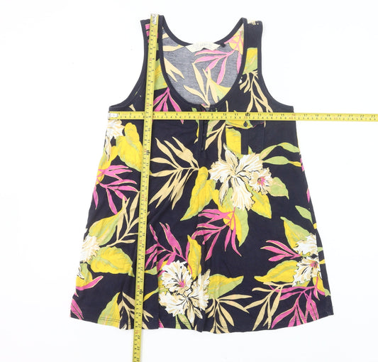 Fat Face Womens Multicoloured Floral Tank Top Size 10 Summer Casual