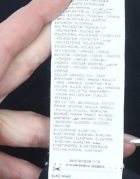 Puma Boys Black 11-12Y Short Sleeve Sports Training T-Shirt