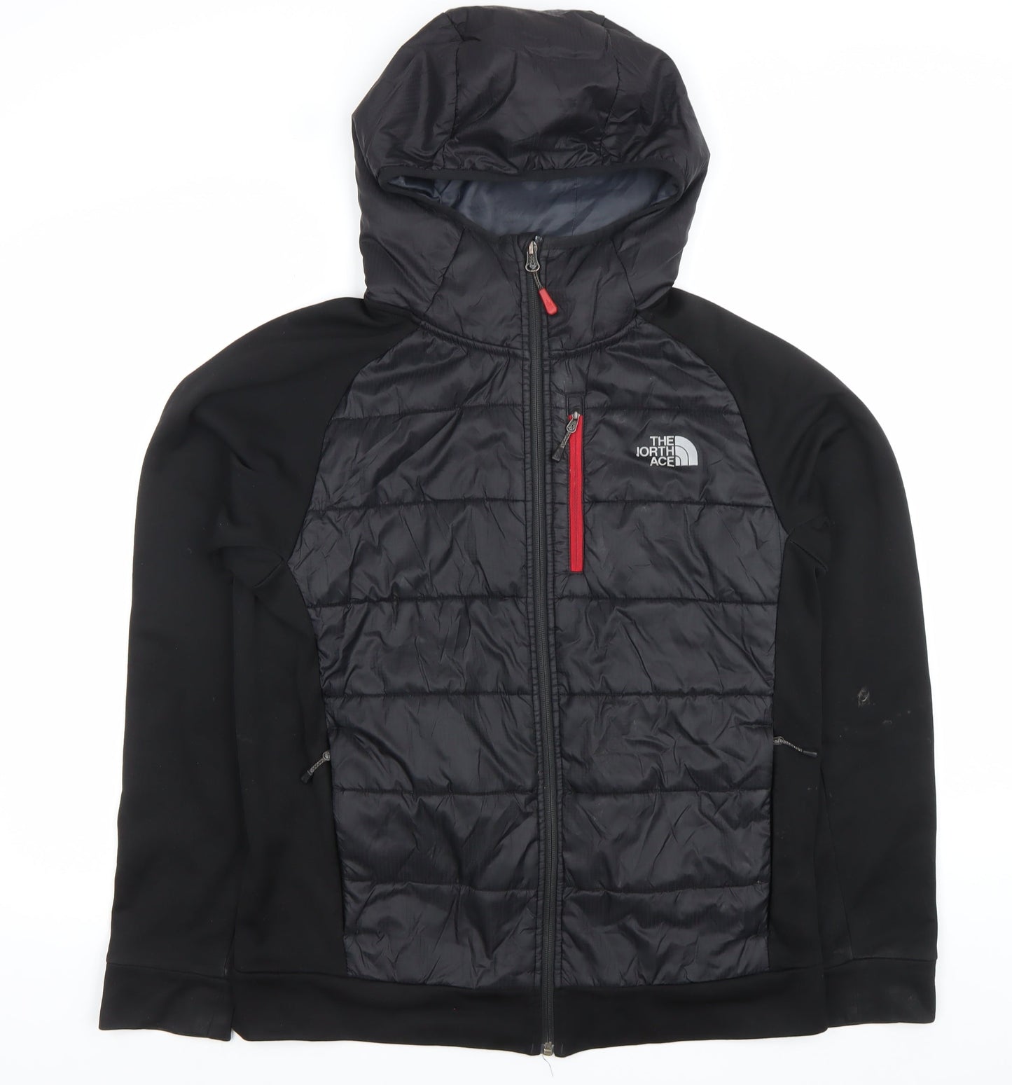 The North Face Men's Black M Hooded Puffer Softshell Jacket