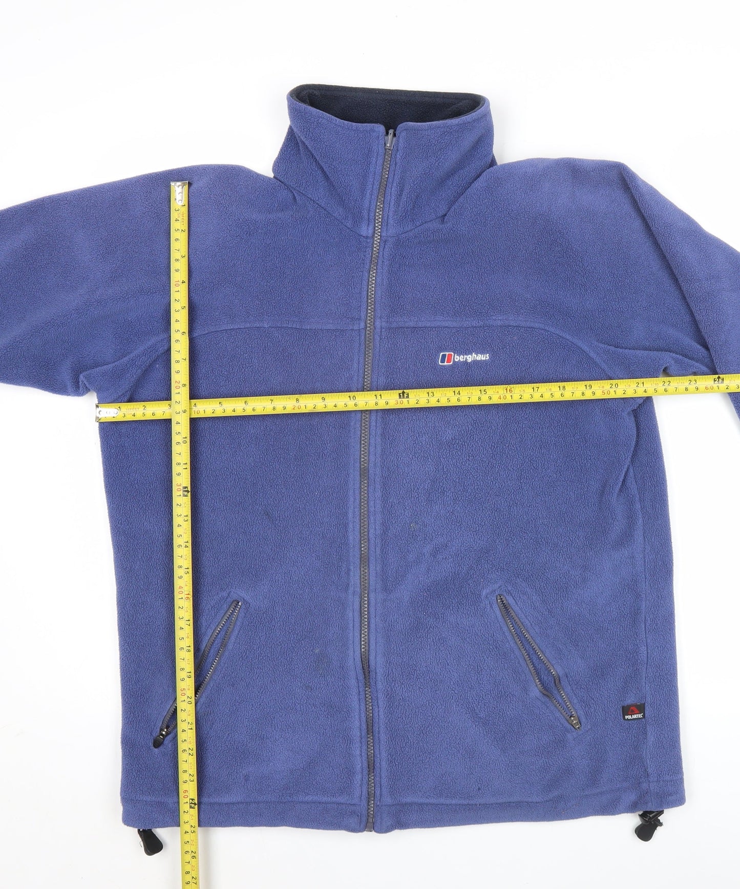 Berghaus Womens Blue Fleece Jacket Size 10 Outdoor Full Zip