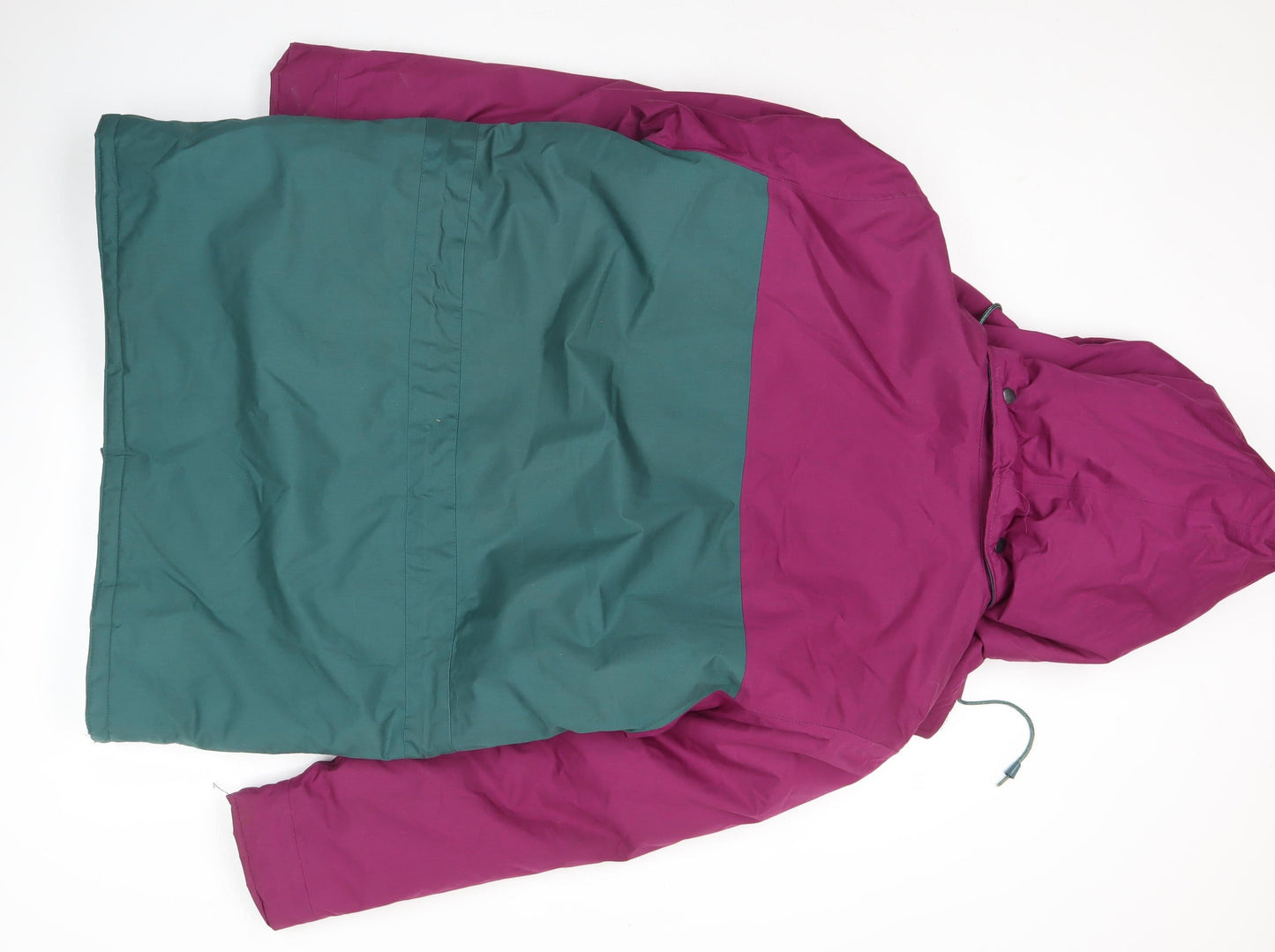 Regatta Men’s Green Purple Parka Jacket S 97cm Hooded Waterproof
