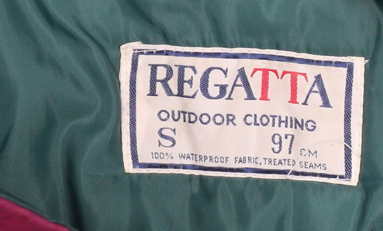 Regatta Men’s Green Purple Parka Jacket S 97cm Hooded Waterproof