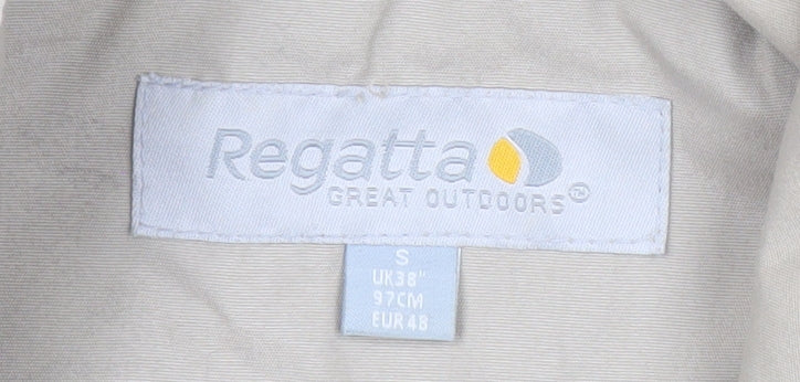 Regatta Men's Beige Waistcoat S 38in Outdoor Multi Pocket Bodywarmer