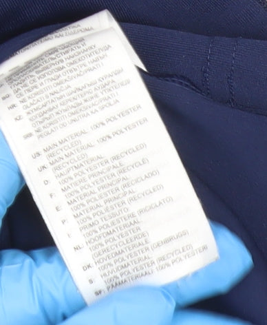 Adidas Boys Blue 11-12Y Football Jersey T-Shirt Lightweight Sports Top