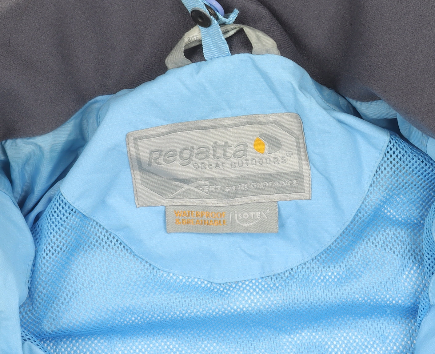 Regatta Womens Blue Waterproof Ski Jacket Size 12 Winter Coat