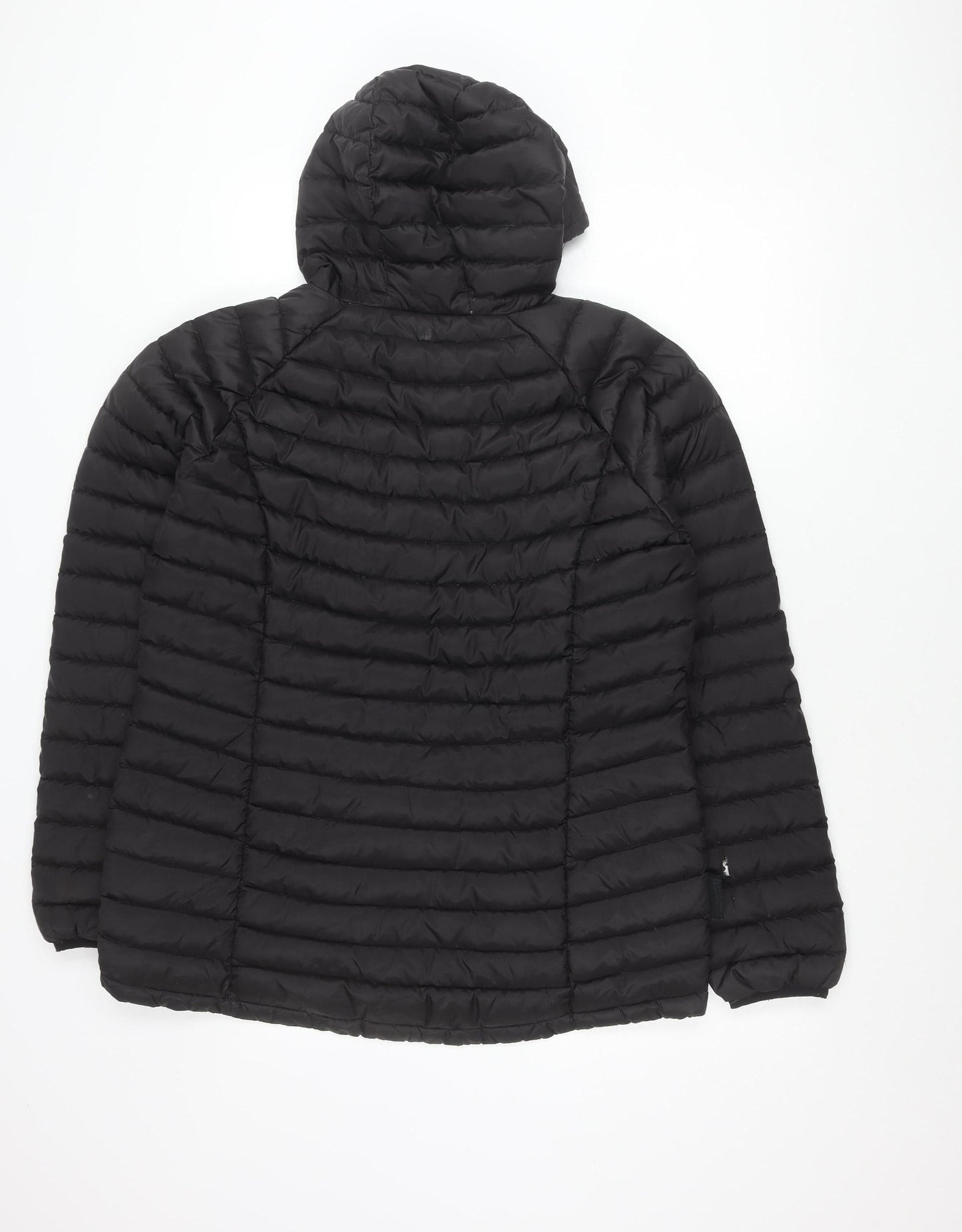 Mountain Warehouse Womens Black Size 18 Puffer Jacket Hooded Quilted