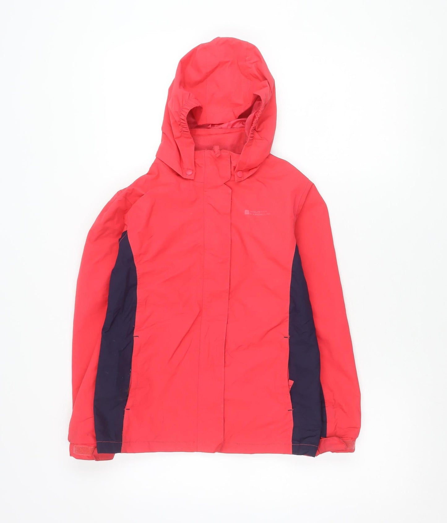 Mountain Warehouse Girls Pink 9-10 Years Waterproof Rain Coat Jacket