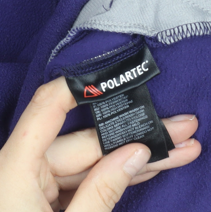 The North Face Women’s Purple Fleece Jacket XL Full Zip Outdoor