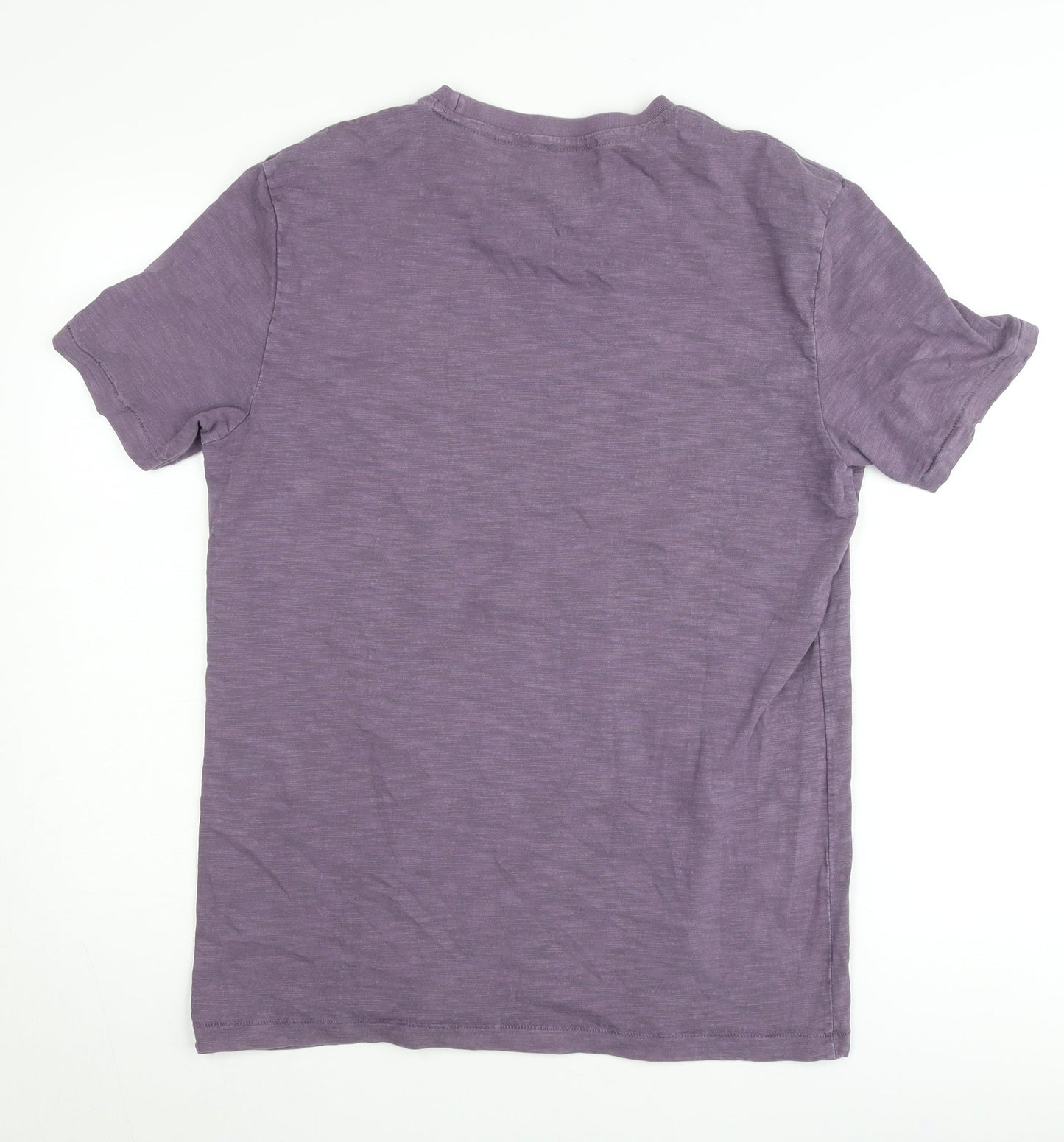 FatFace Womens Purple Cotton T-Shirt Size M Short Sleeve Casual