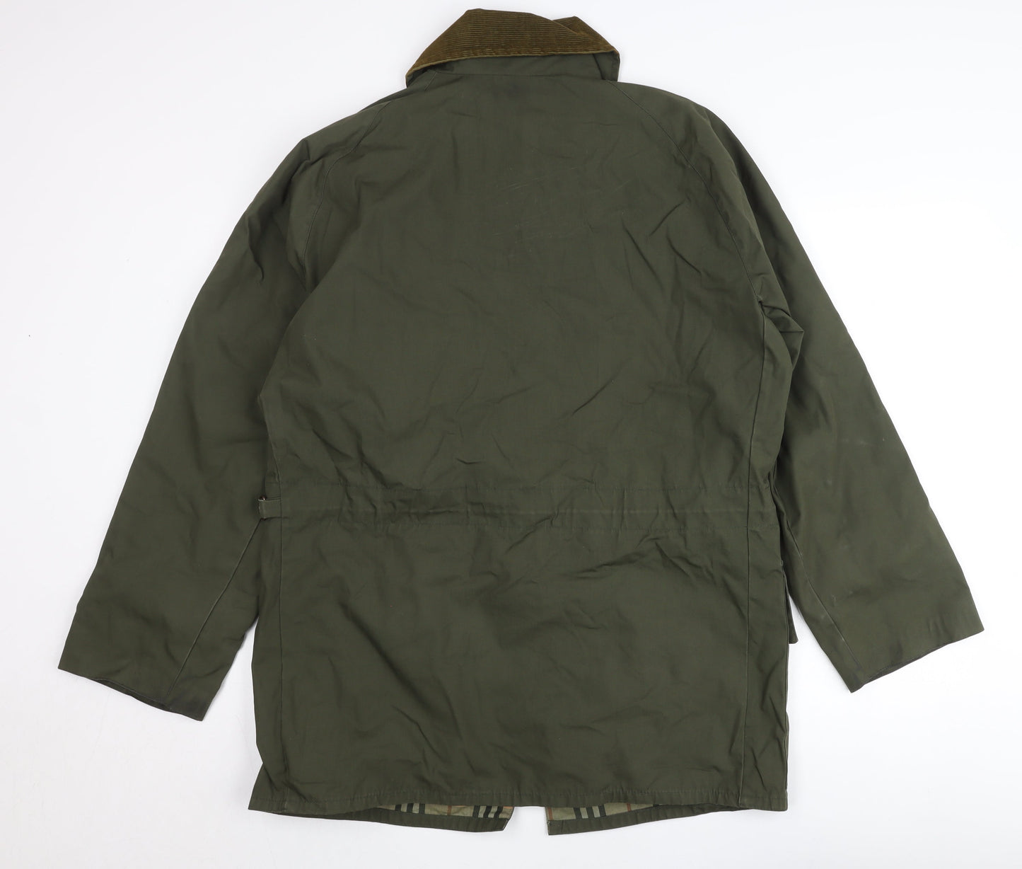 Peter Storm Men’s Green Mid-Length Waterproof Rain Coat Jacket M