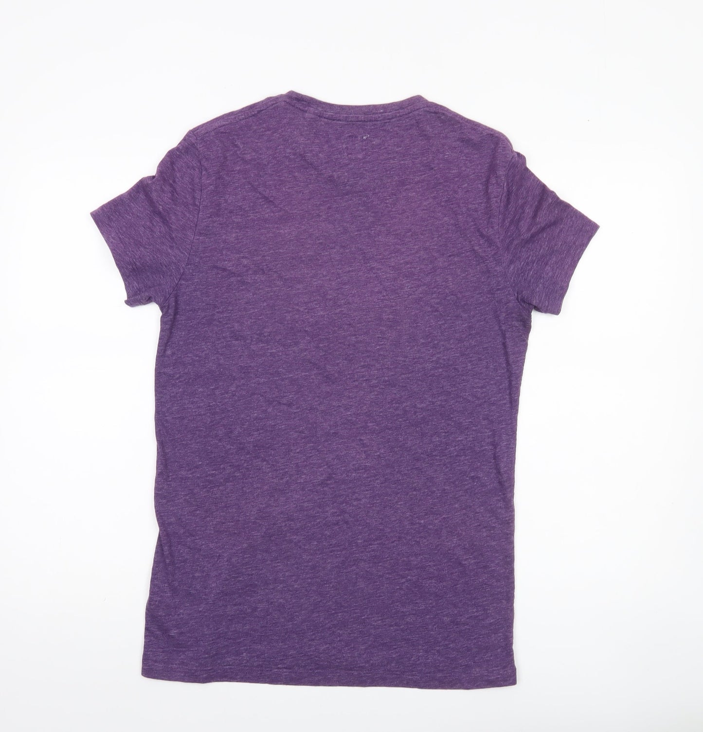Jack Wills Men's Purple Slim Fit Crew Neck T-Shirt Size S
