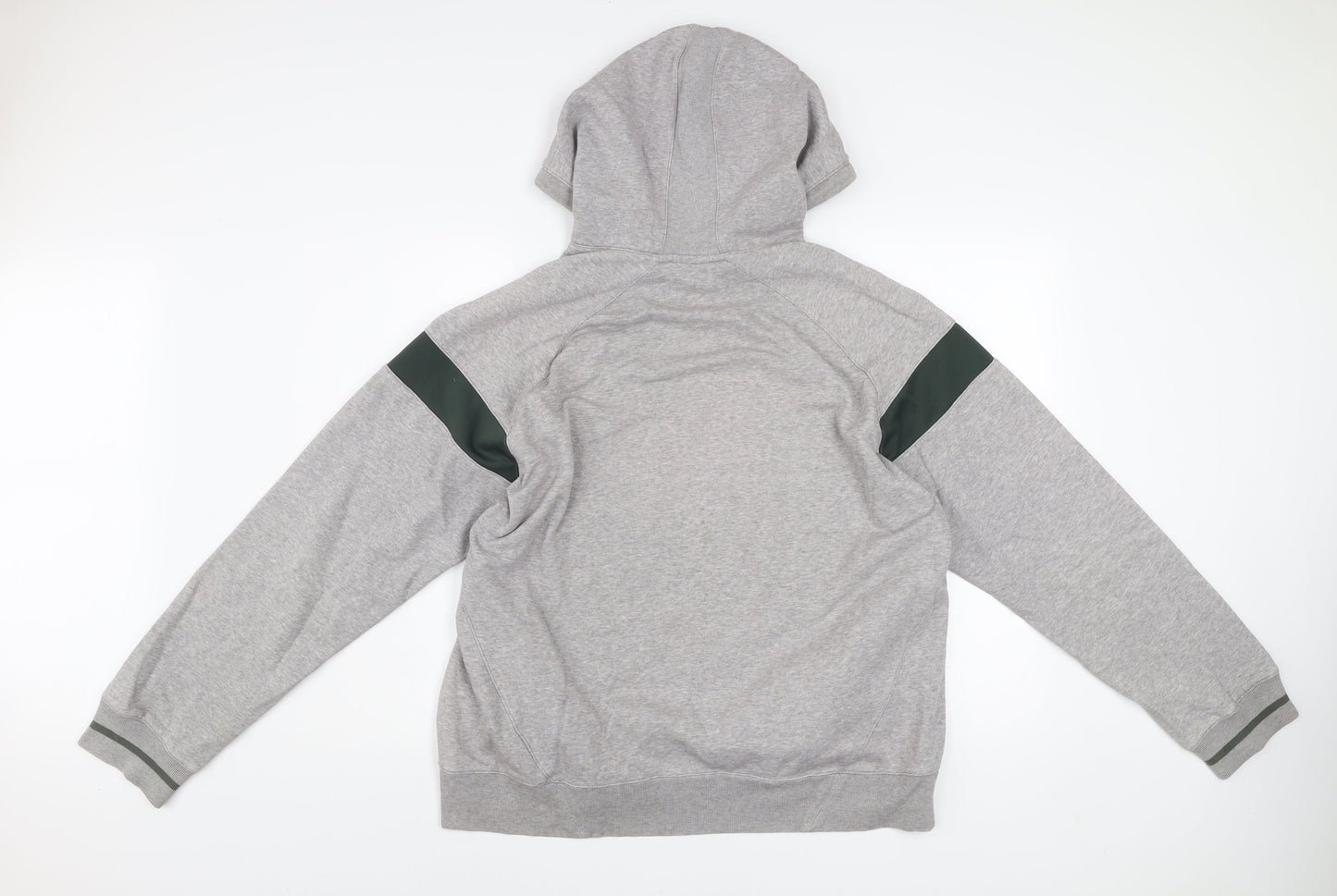 Nike Men's Grey Oregon Track Hoodie Size L Pullover Sportswear