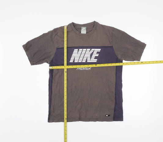 Nike Men’s Grey M Graphic Sports T-Shirt Short Sleeve Cotton