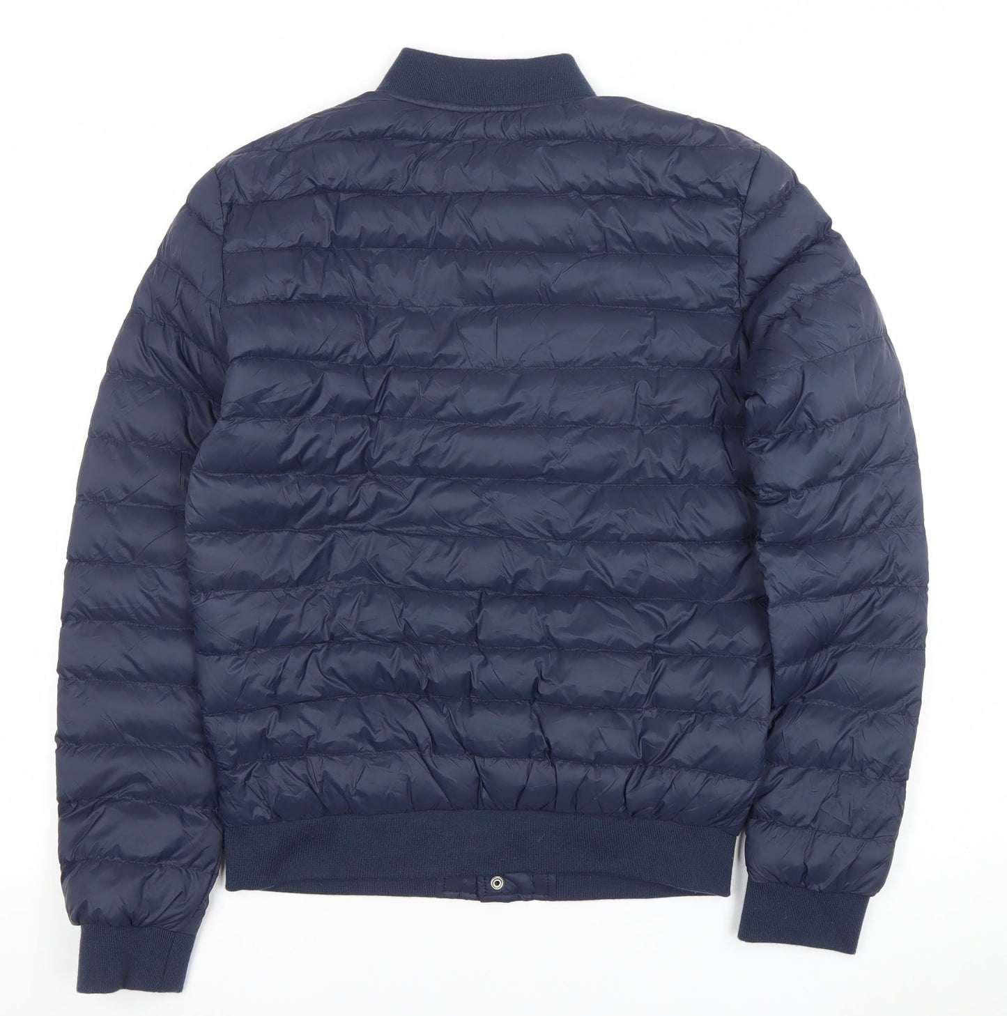 Jack Wills Men’s Blue XS Bomber Puffer Jacket with Logo