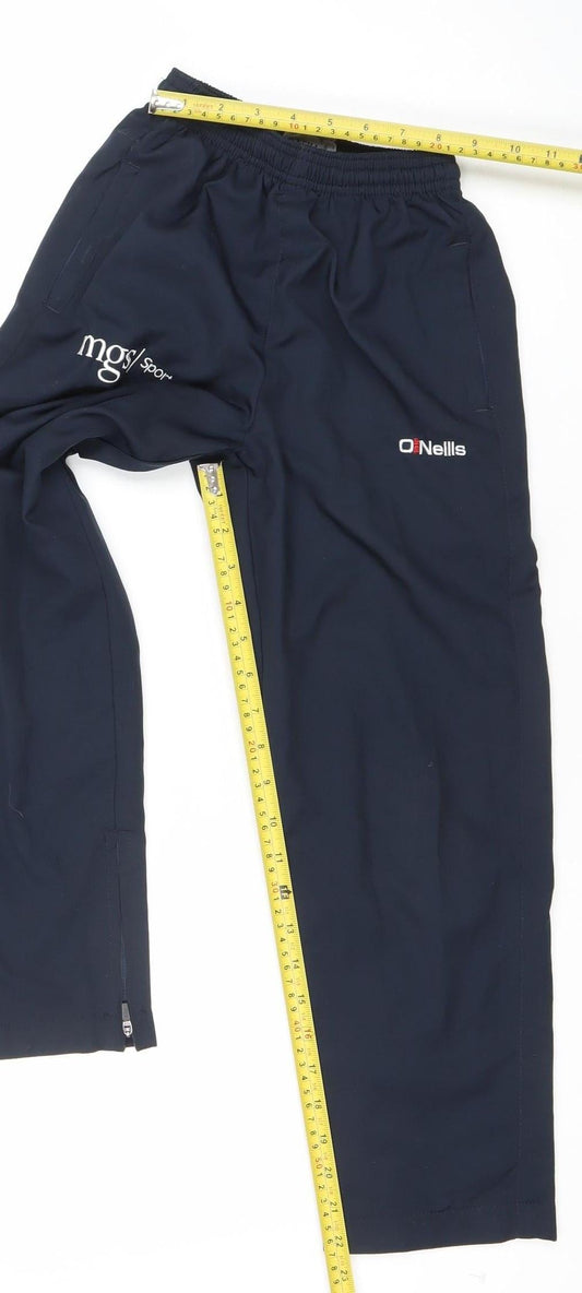 O'Neills Boys Blue 7-8Y Track Pants Polyester Sports Trousers