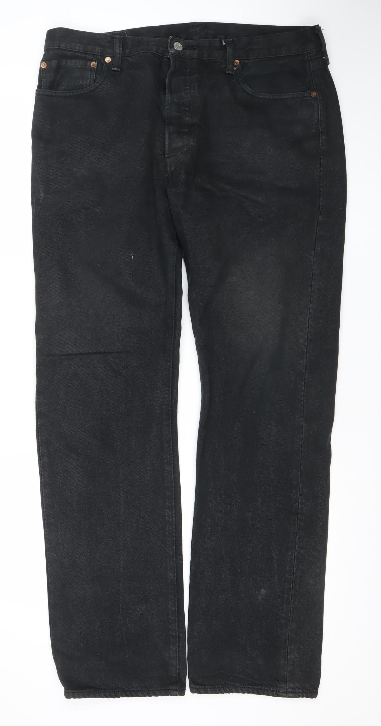 Levi's 501 Men's Black Regular Straight Denim Jeans W36 L34