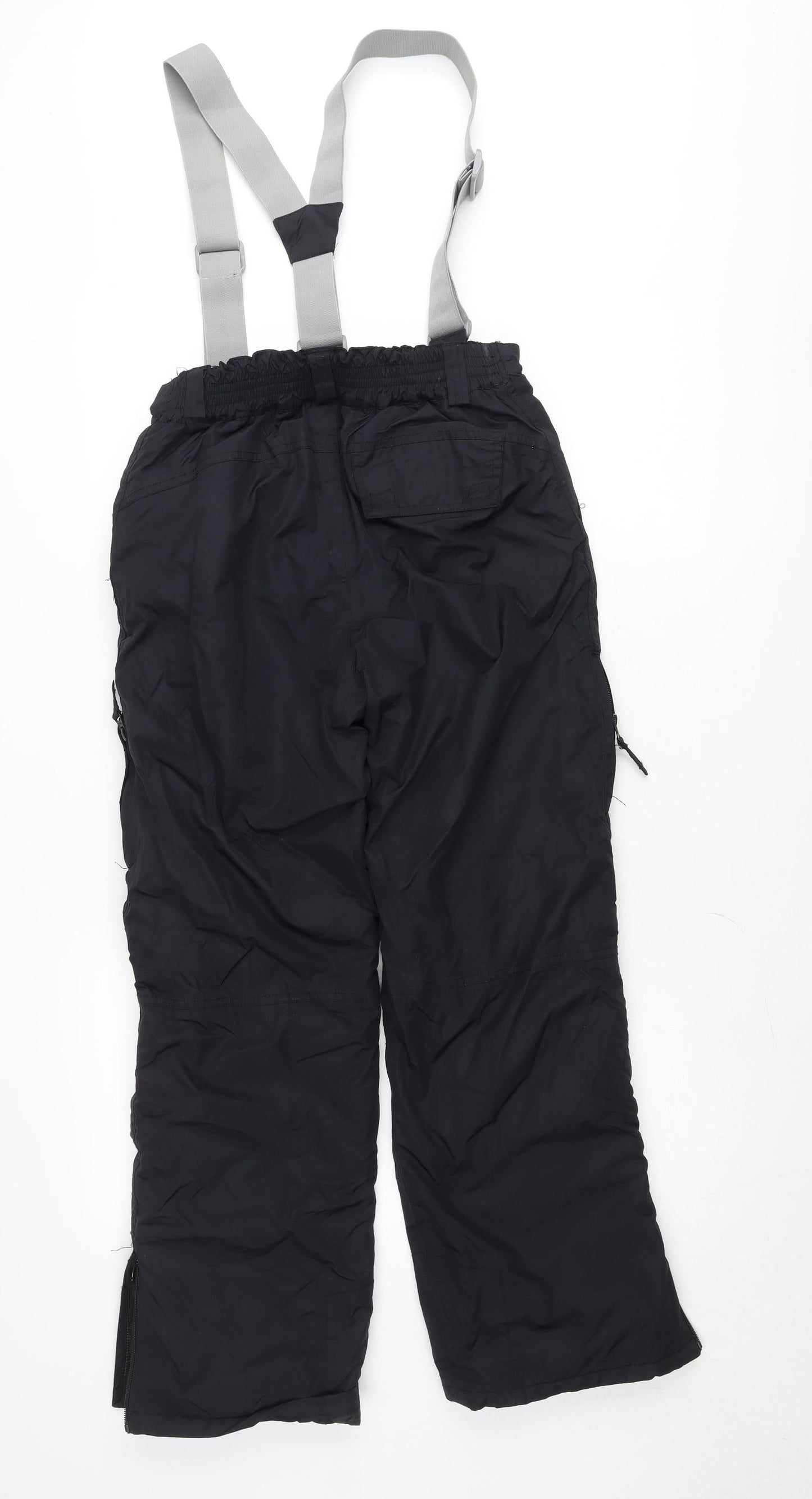 Trespass Boys Black Snow Pants Ski Trousers 11-12 Years Waterproof Winter