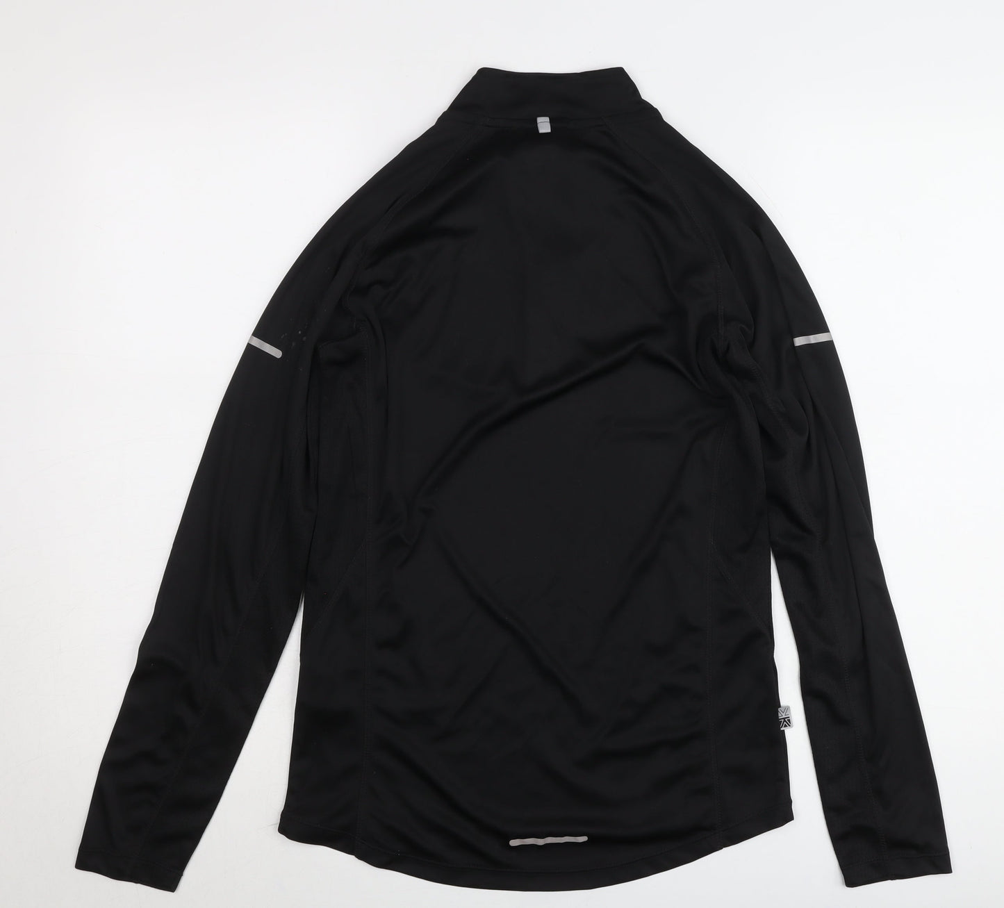 Karrimor Men’s Black L Long Sleeve 1/2 Zip Running Sweatshirt