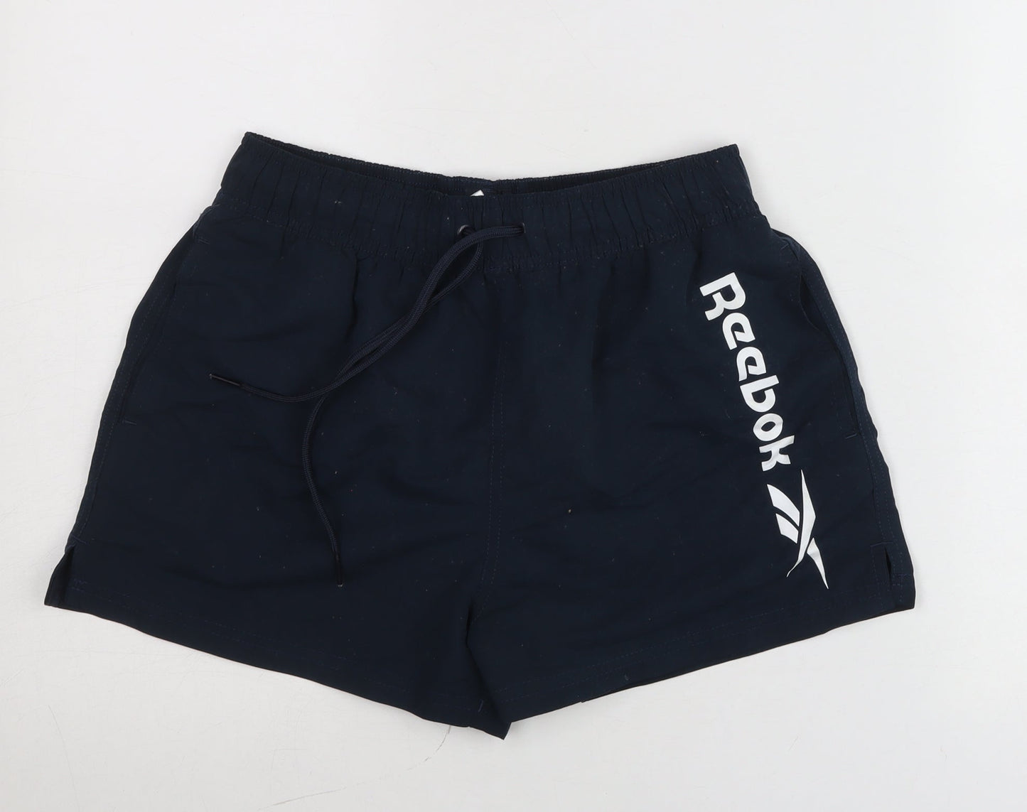 Reebok Womens Blue Sports Shorts Size S Activewear Running Gym
