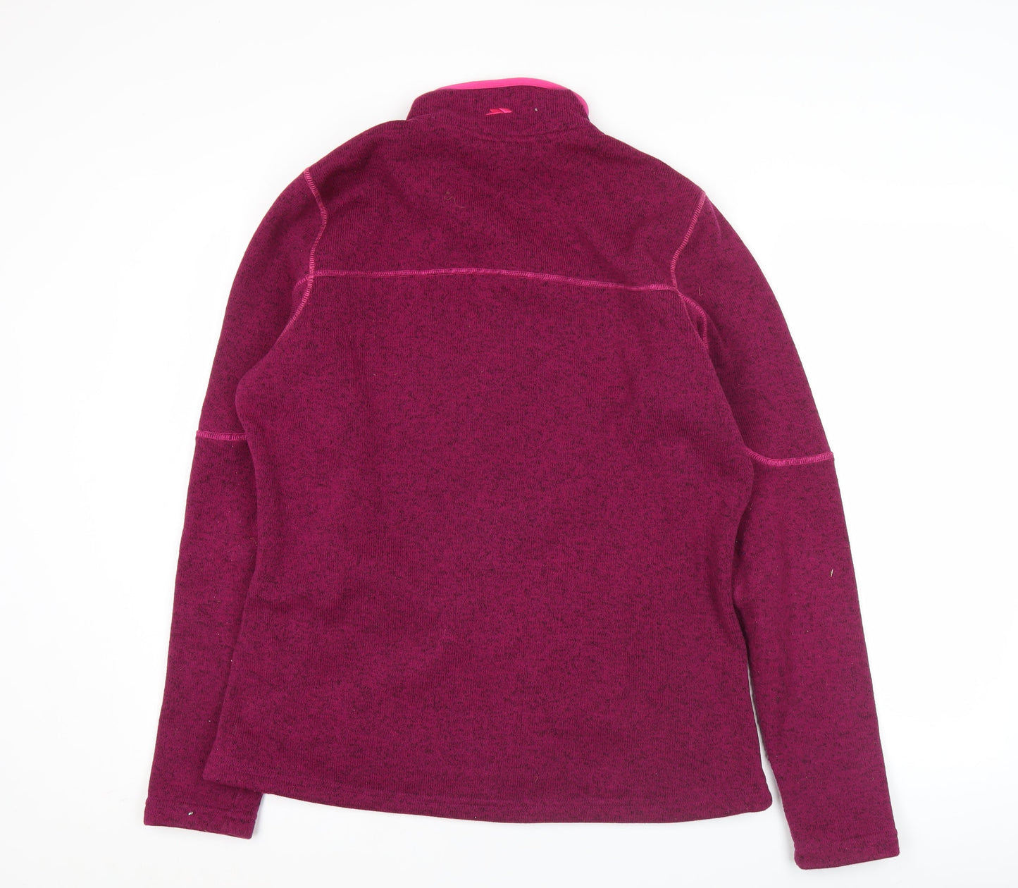 Trespass Womens Purple 2XL Fleece Activewear Jacket with Full Zip