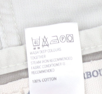 Marks and Spencer Men’s Beige Cargo Shorts Size 36 Regular Fit