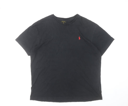 Ralph Lauren Polo Men’s Black M Crew Neck Short Sleeve Cotton T-Shirt
