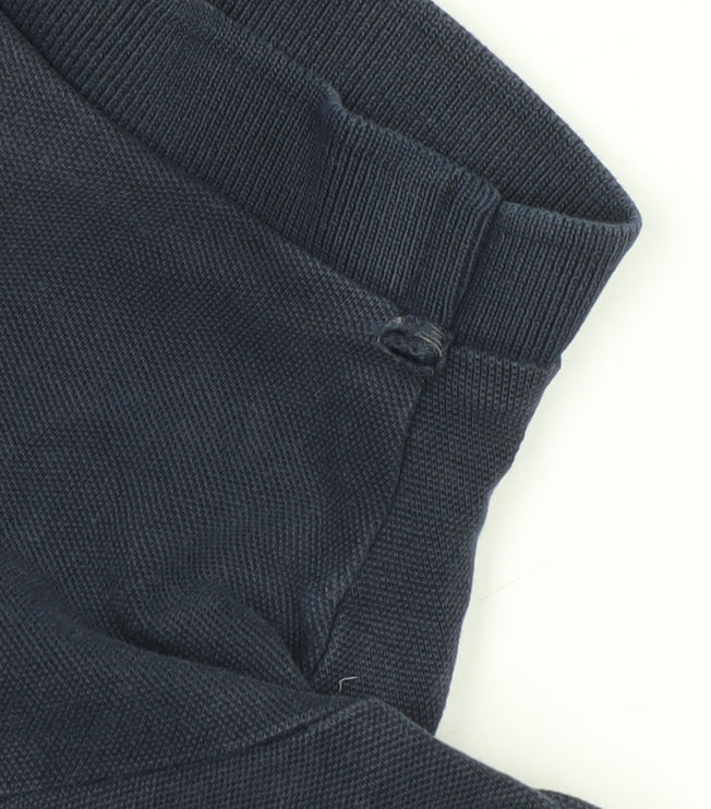 Marks and Spencer Men’s Blue Polo Shirt XL Cotton Stretch