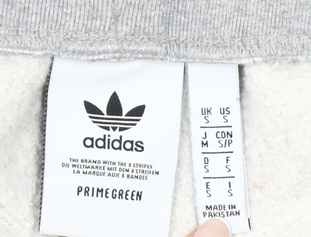 Adidas Men's Grey Jogger Sweatpants Small Regular Tapered